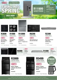 House and Home specials catalogue – valid from 15.09.2025