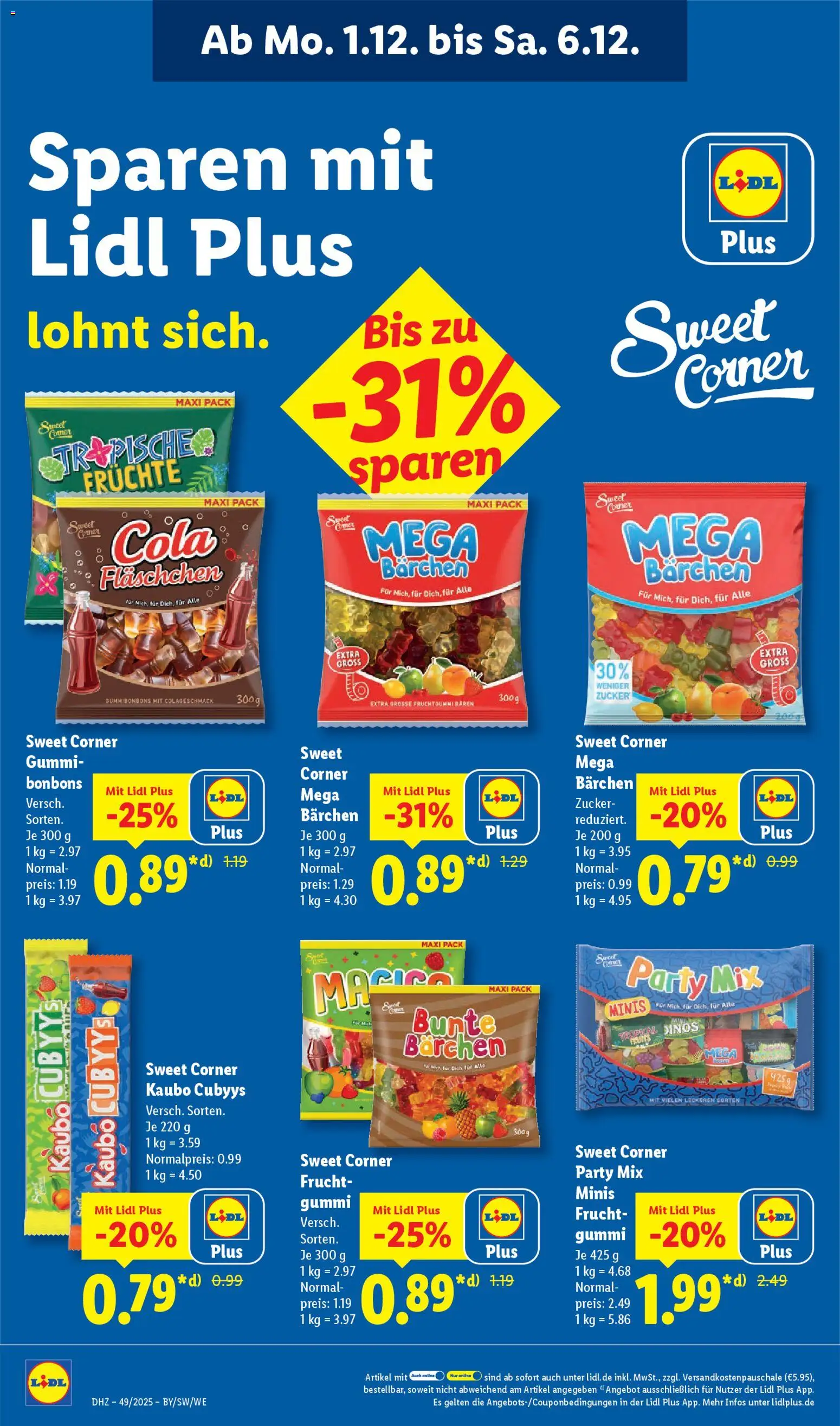 Lidl Prospekt Steinheim am Albuch – gültig ab 01.12.2025 | Seite: 16 | Produkte: Cola, Zucker