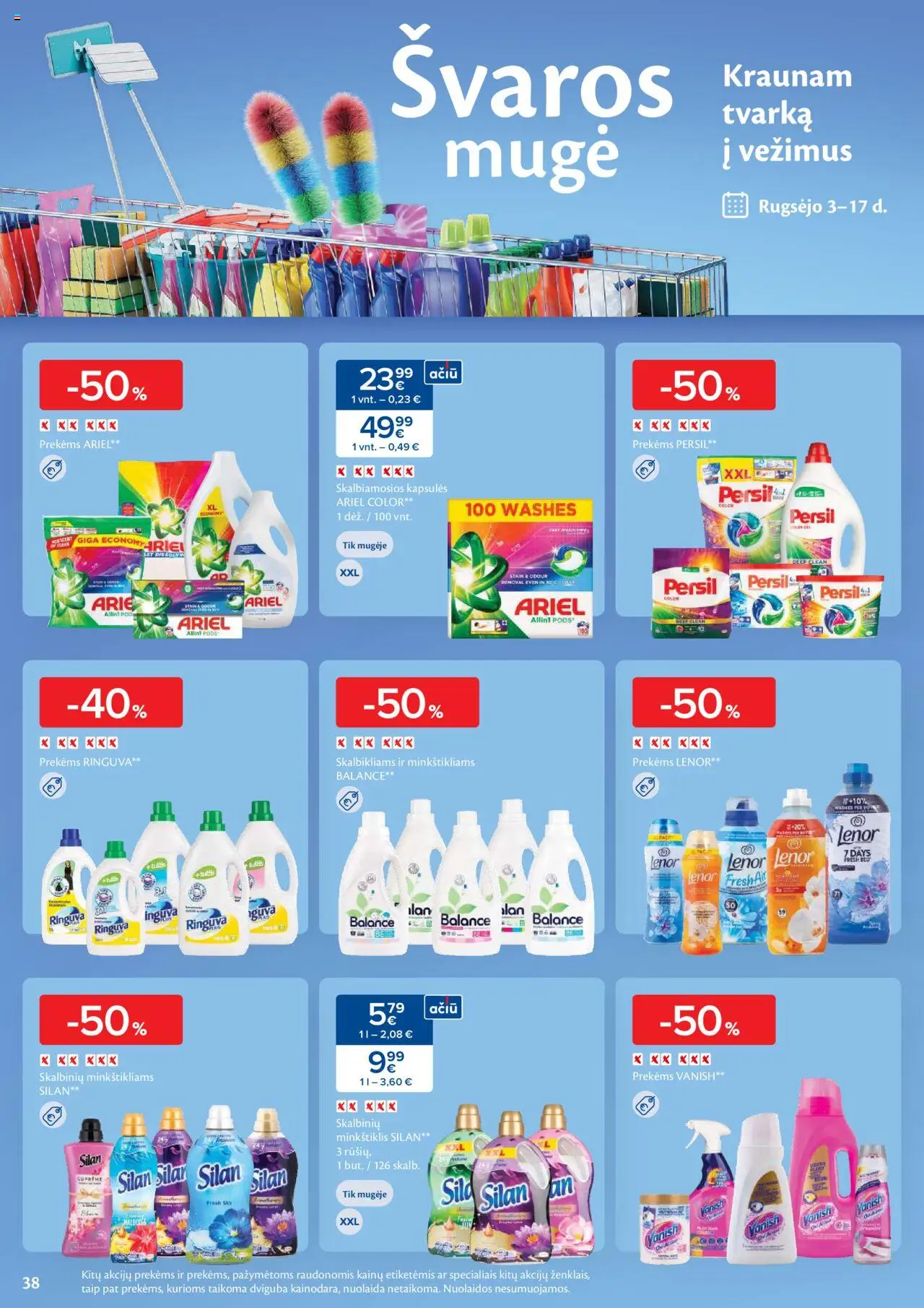 MAXIMA - Leidinys│galioja nuo 02.09.2025 | Puslapis: 38