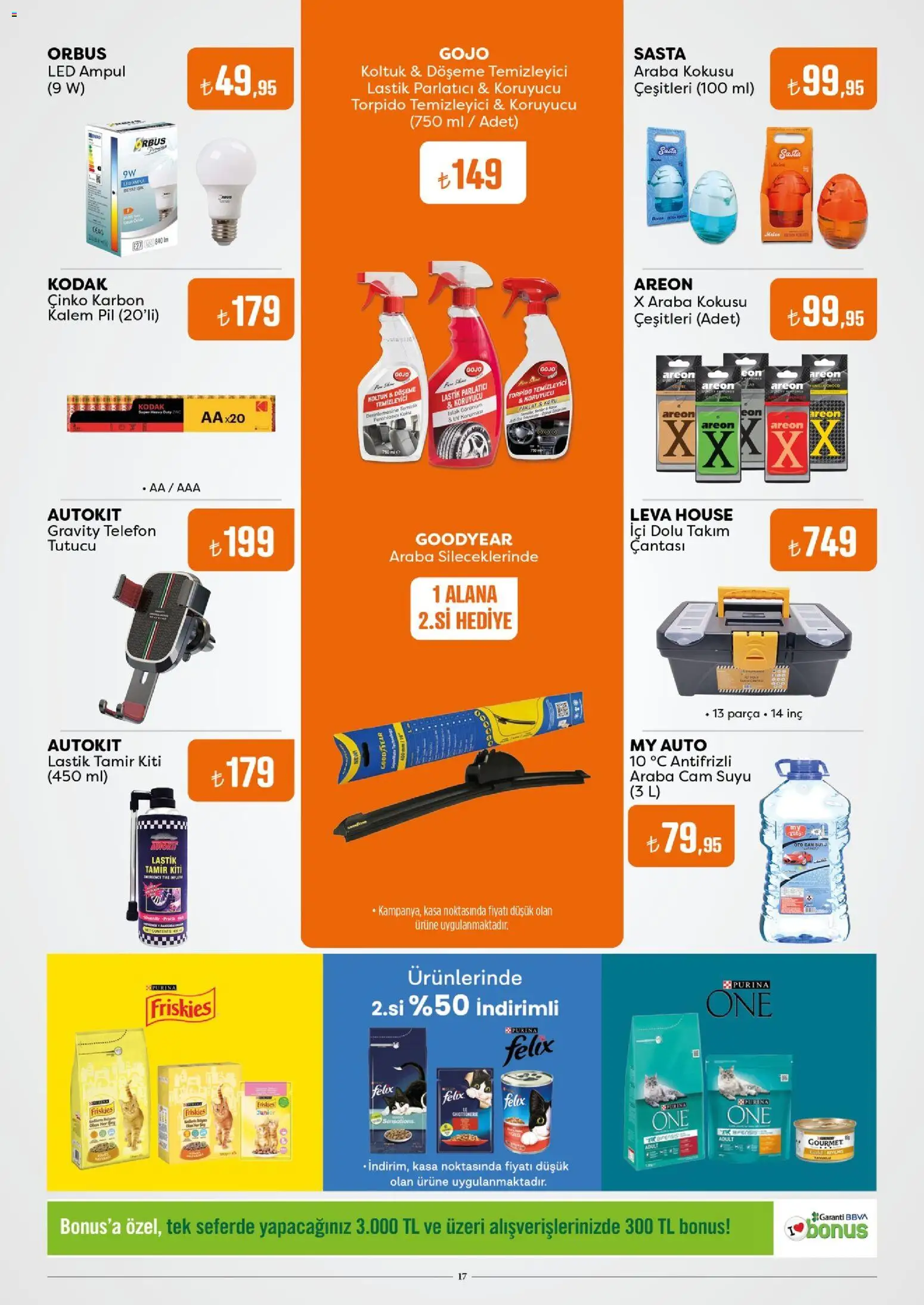 Özdilek Katalog - 24.02.2026 tarihinden itibaren geçerlidir | Sayfa: 17 | Ürünler: Pil, Lastik, Koku, Kasa