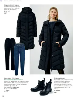 Angebote Tchibo ab 01.02.2026 gültig | Seite: 110 | Produkte: Steppmantel, Jeans