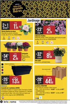 Bricorama - Prévisualisation de Bricorama catalogue valide à partir de 18.02.2026 | Page: 4 | Produits: Rosier, Plantes, Jardinière, Mini rosier