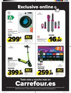 Vista previa Carrefour - Black Friday válido desde el 12.11.2025 | Página: 23 | Productos: Patinete, Lavadora, Ελιές, Batería