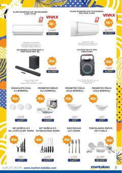Metalac Market katalog - pregled Metalac Market kataloga - važi od 01.03.2026 | Strana: 7