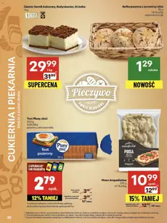 Delikatesy Centrum Gazetka od 24.07.2025 | Strona: 30 | Produkty: Pieczywo, Krowka, Piekarnia, Pinsa