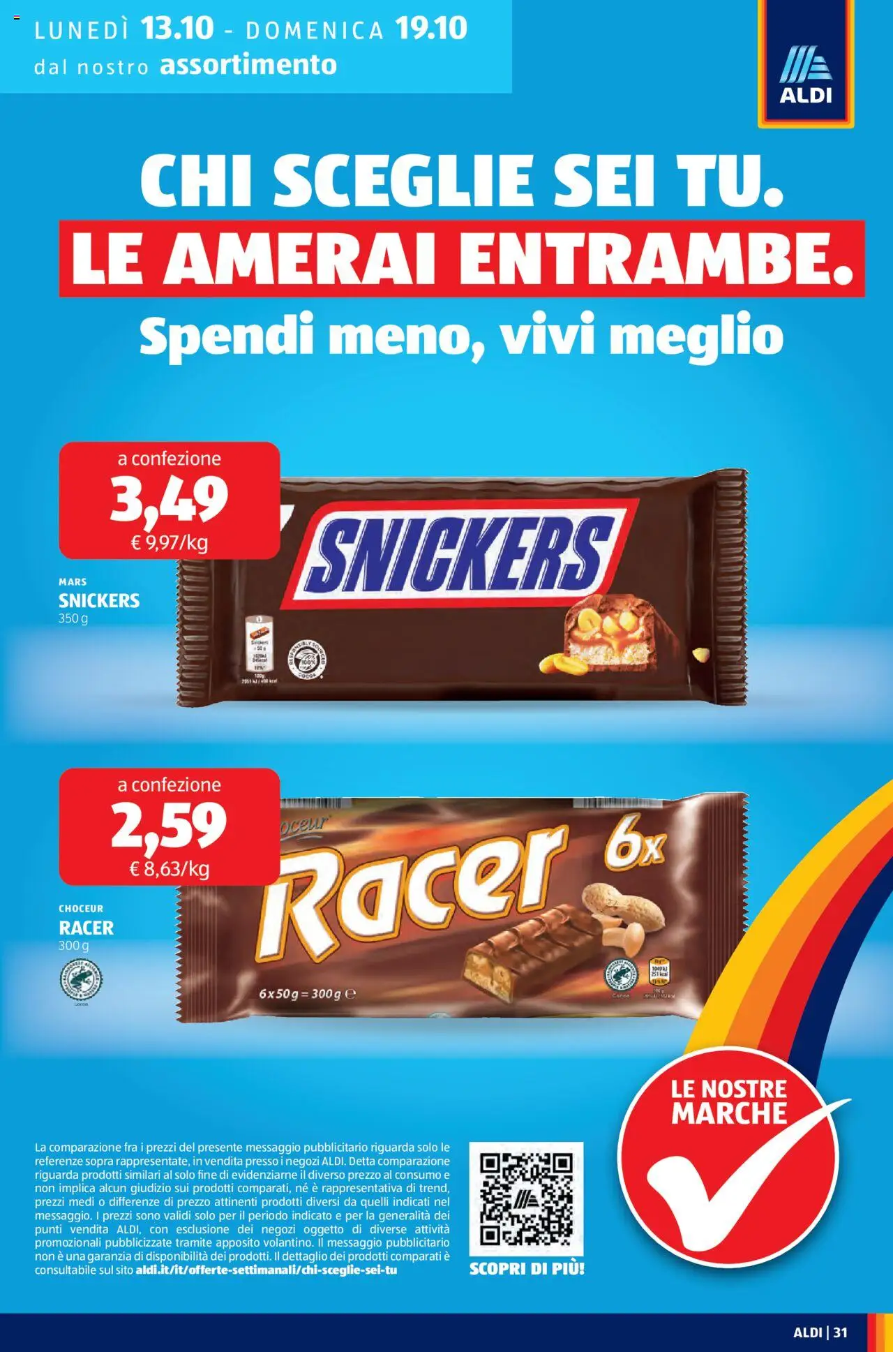 Volantino Aldi del 13.10.2025 | Pagina: 31