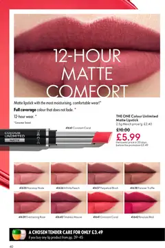 Preview of Oriflame - Offers valid from 11.02.2026 | Page: 40 | Products: Lipstick