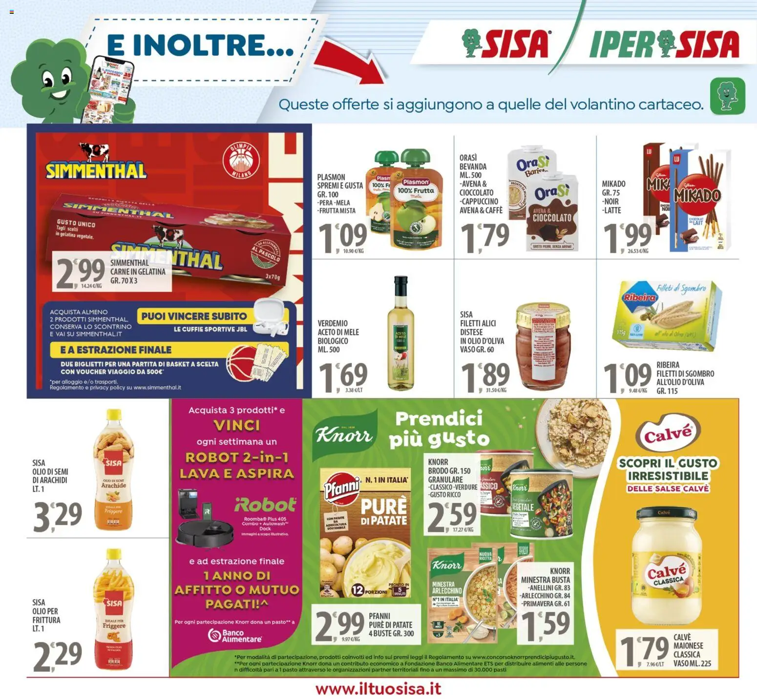 Volantino SISA del 14.11.2025 | Pagina: 22 | Prodotti: Cioccolato, Maionese, Olio, Vaso