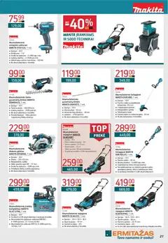 ERMITAŽAS leidinys galioja nuo 04.05.2026 | Puslapis: 21 | Prekių: Diskas, Krepšys