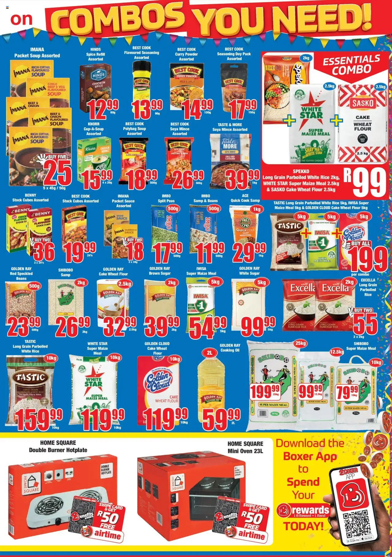 Boxer - Limpopo, Mpumalanga - Specials │ valid from 11.08.2025 | Page: 7 | Products: Flour, Beans, Chicken, Rice