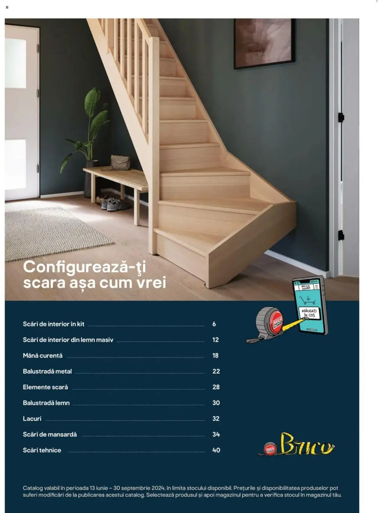 Noul catalog Brico Depot – valabil de la 13.06.2024 | Pagină: 2 | Produse: Scară, Coș