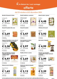 Anteprima del volantino Volantino Natura Sì	 valido a partire dal 29.10.2025 | Pagina: 26 | Prodotti: Pizza, Farina, Broccoli, Baule