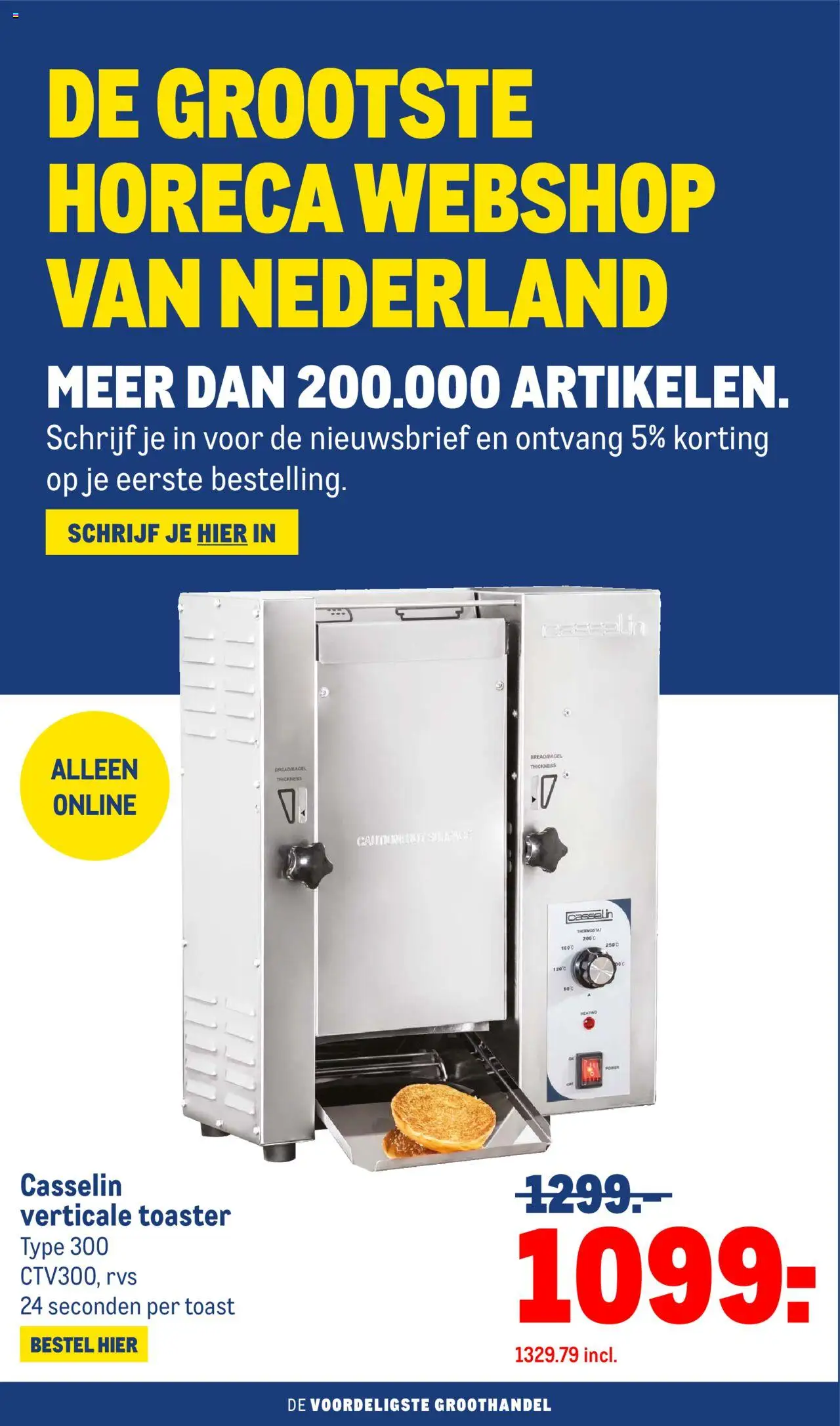 | Pagina: 38 | Producten: Toaster
