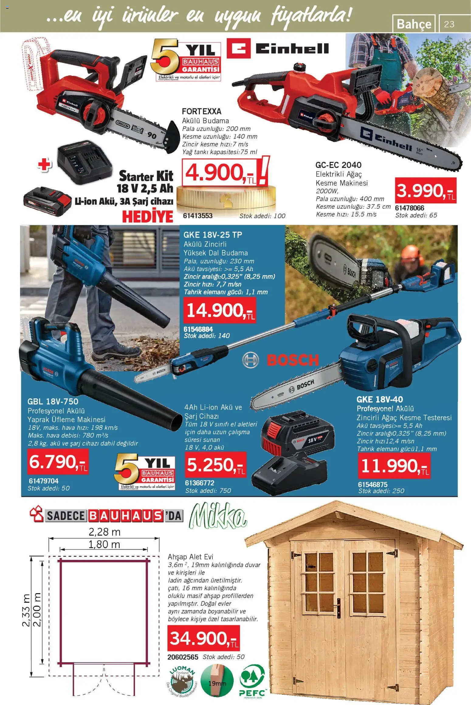 Bauhaus aktüel ürünler kataloğu yayımlandı! Bu hafta 01 - 28 Kasım 2025 günü Bauhaus indirimli ürünleri