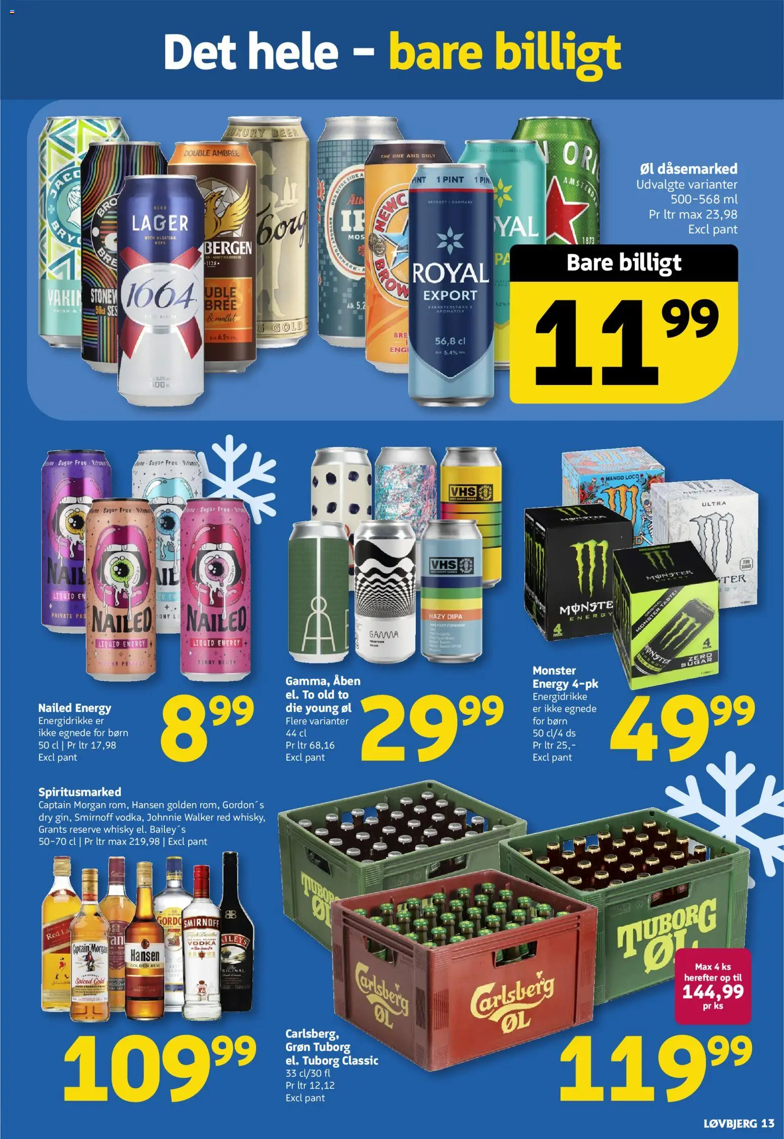 Løvbjerg tilbudsavis – gyldig fra 16.01.2026 | Side: 15 | Produkter: Blush, Øl, Vodka, Energidrikke