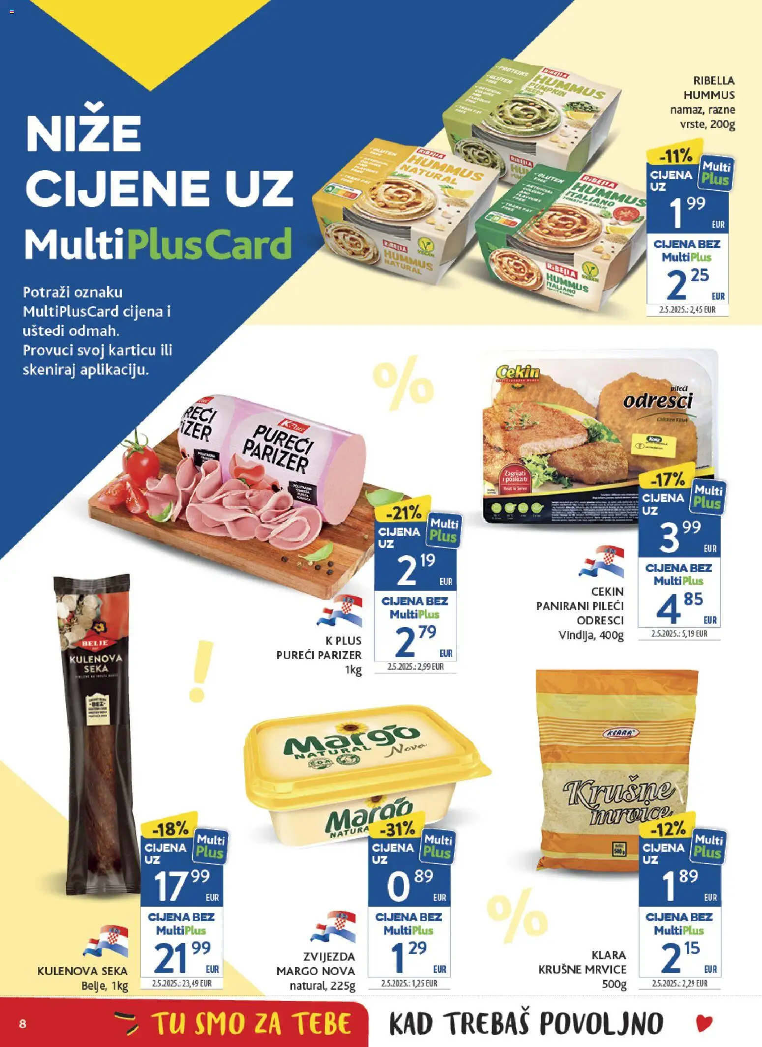 Konzum katalog | vrijedi od 21.01.2026 | Stranica: 8 | Proizvodi: Krušne mrvice, Parizer