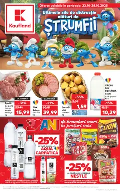 Ofertele Kaufland valabile de la 22.10.2025