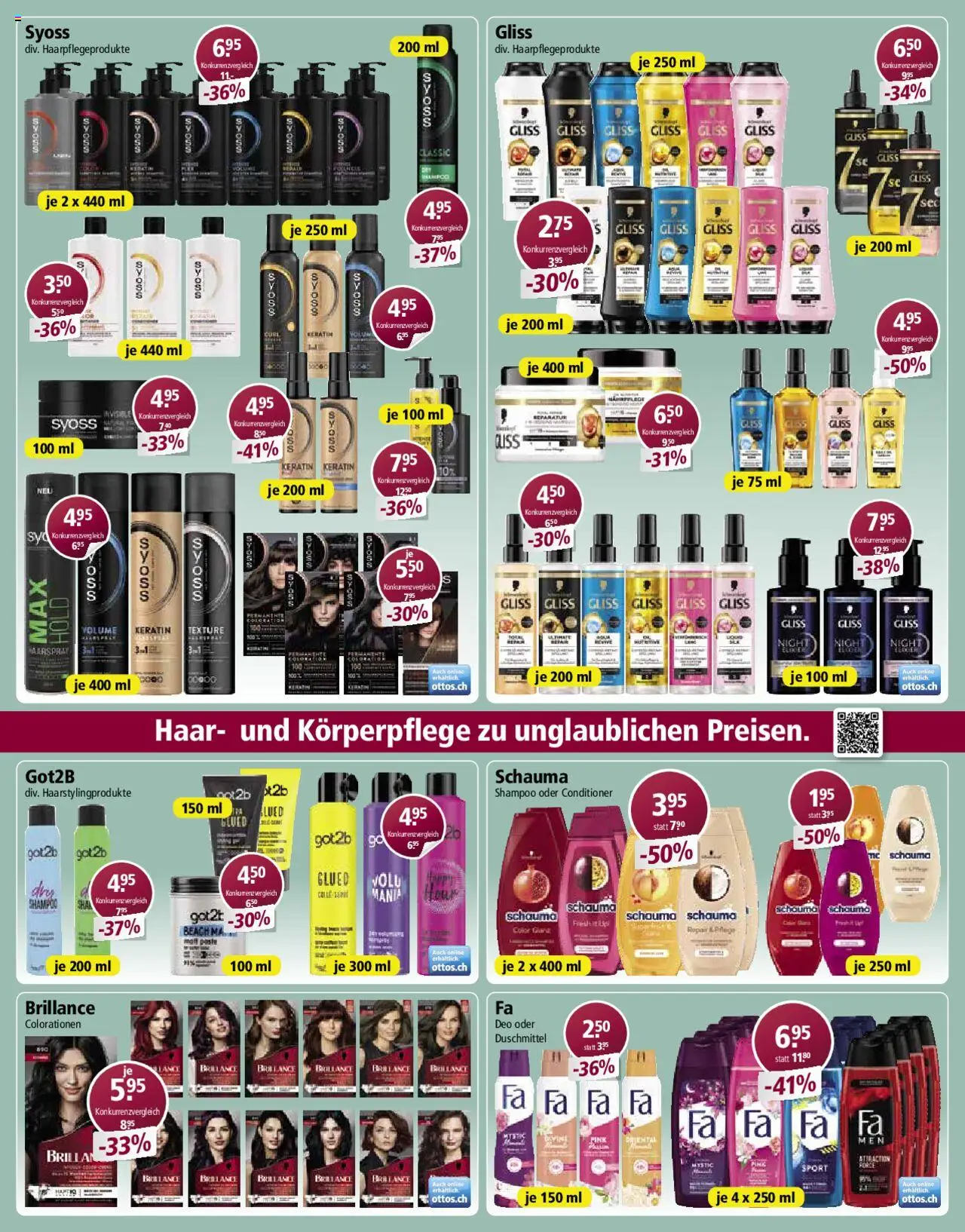 Otto's Aktionen Marken Spezial ab 18.06.2025 | Seite: 10 | Produkte: Shampoo, Conditioner