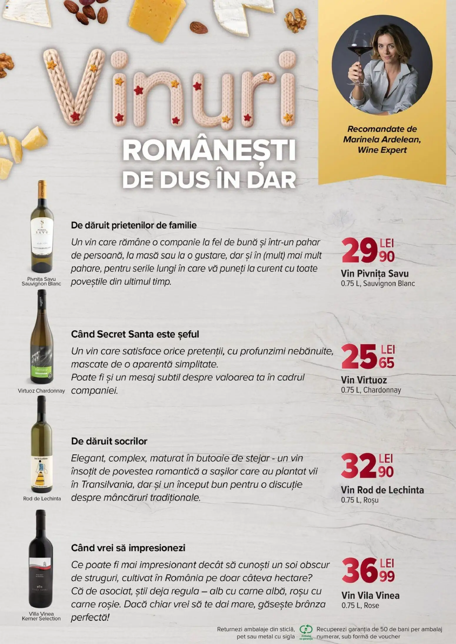 Noul catalog Carrefour – valabil de la 19.11.2025 | Pagină: 32 | Produse: Masă, Duș, Brânză, Vin