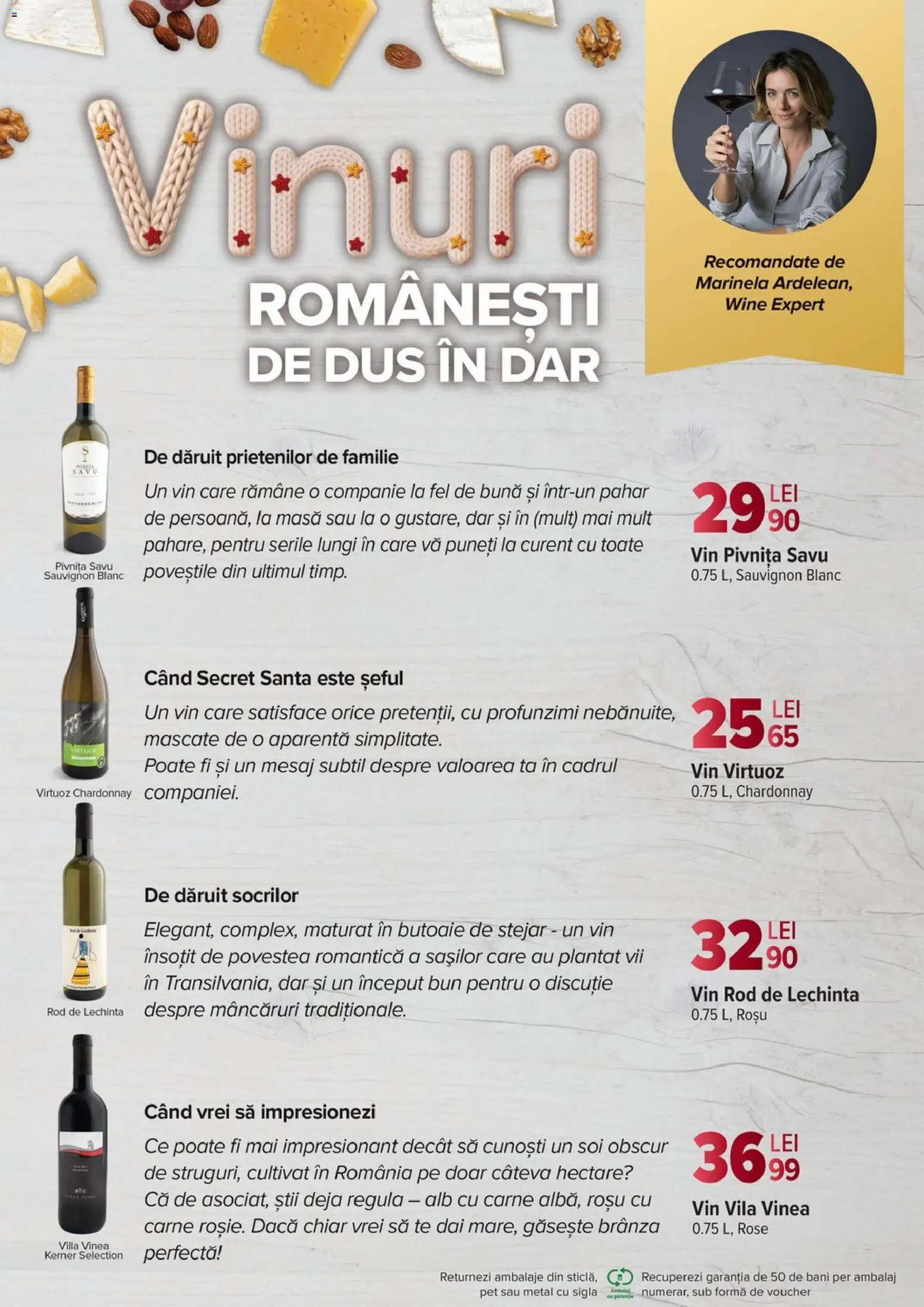 Noul catalog Carrefour – valabil de la 19.11.2025 | Pagină: 32 | Produse: Masă, Duș, Brânză, Vin