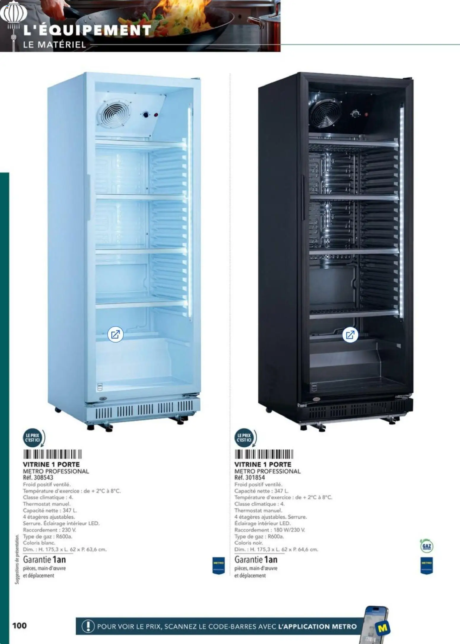 {H1} | Page: 100 | Produits: Vitrine, Porte