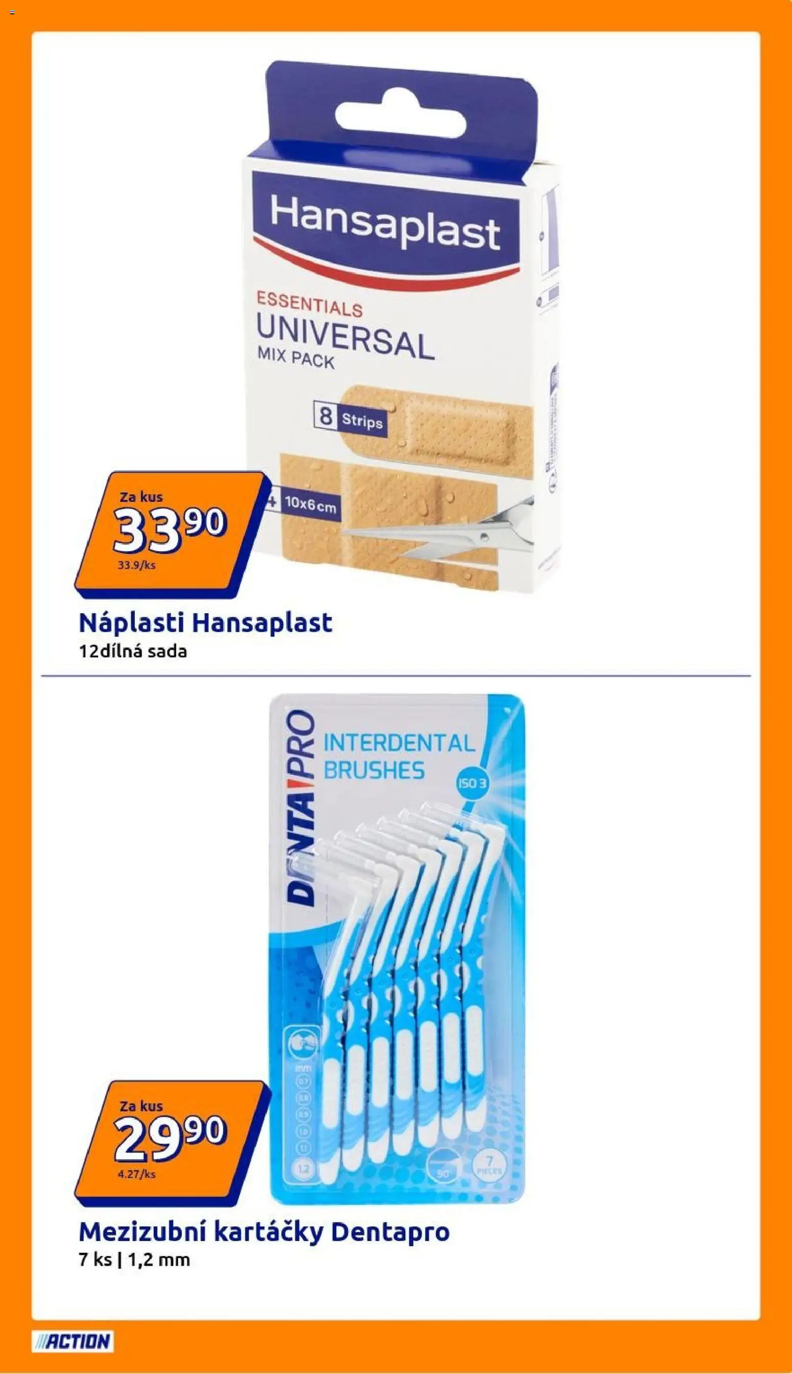Action leták od 25.03.2026 | Strana: 13 | Produkty: Mezizubní kartáčky