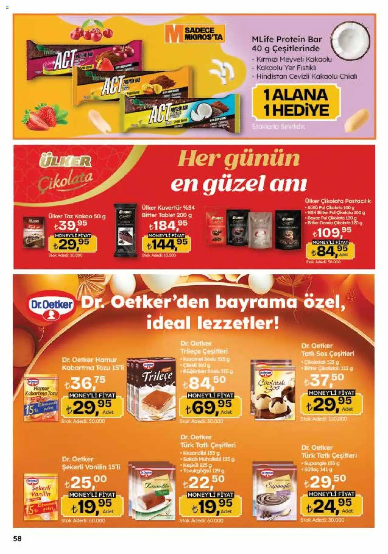 Migros Katalog - 5M Migroskop Dijital - 22.05.2025 tarihinden itibaren geçerlidir | Sayfa: 58 | Ürünler: Çikolata, Sos, Tablet