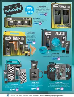 Clicks specials catalogue – valid from 28.10.2025 | Page: 90 | Products: Socks, Slippers, Oil, Shower gel