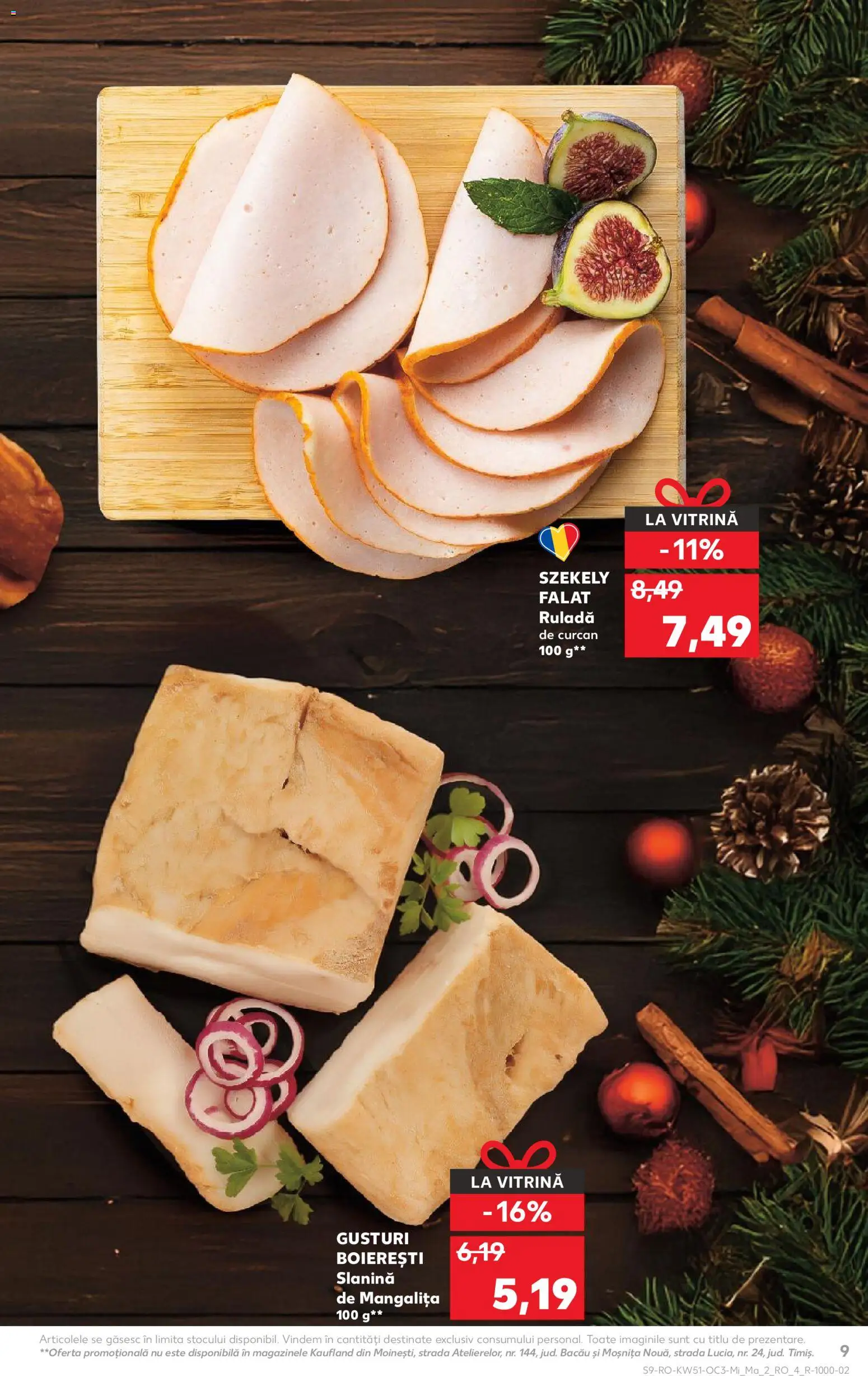 Noul catalog Kaufland – valabil de la 17.12.2025 | Pagină: 9 | Produse: Vitrină