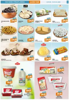 Çağrı Market Güncel Katalog - 06.09.2025 tarihinden itibaren geçerlidir | Sayfa: 2 | Ürünler: Tereyağı, Peynir, Tulum, Zeytin