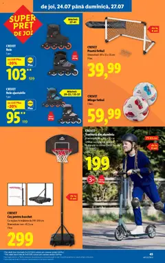 Catalog Lidl – valabil de la 21.07.2025 | Pagină: 45