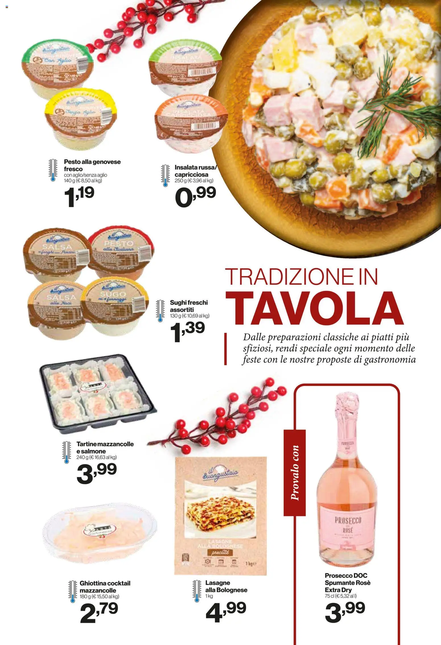 Volantino IN's del 17.12.2025 | Pagina: 11 | Prodotti: Salsa, Aglio, Spumante, Sugo