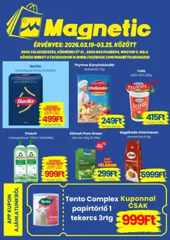 Magnetic akciós újság - amely érvényes a következő dátumtól: 19.03.2026