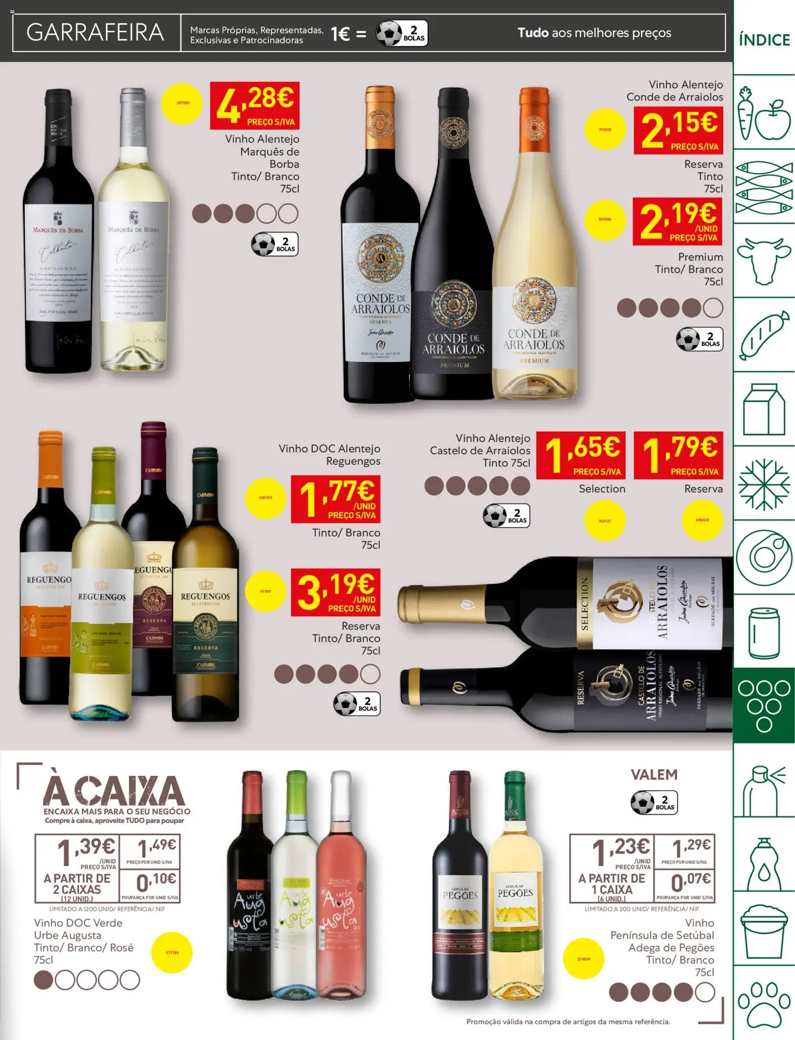Recheio - Bons Negócios Madeira │ válido de 14.04.2026 | Página: 35 | Produtos: Caixa, Vinho