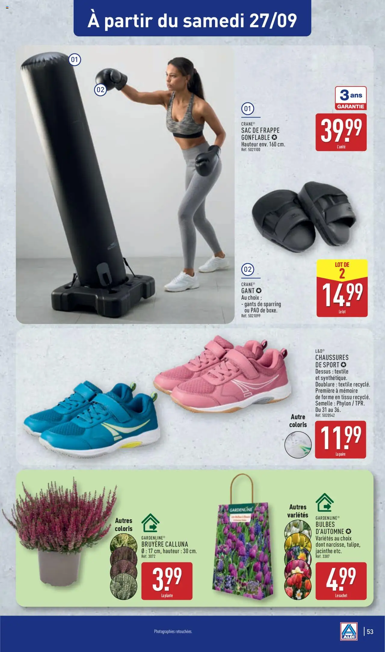  | Page: 55 | Produits: Sac, Chaussures de sport, Gants