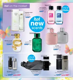Clicks specials catalogue – valid from 30.10.2025 | Page: 8 | Products: Jeans, Bag, Tea