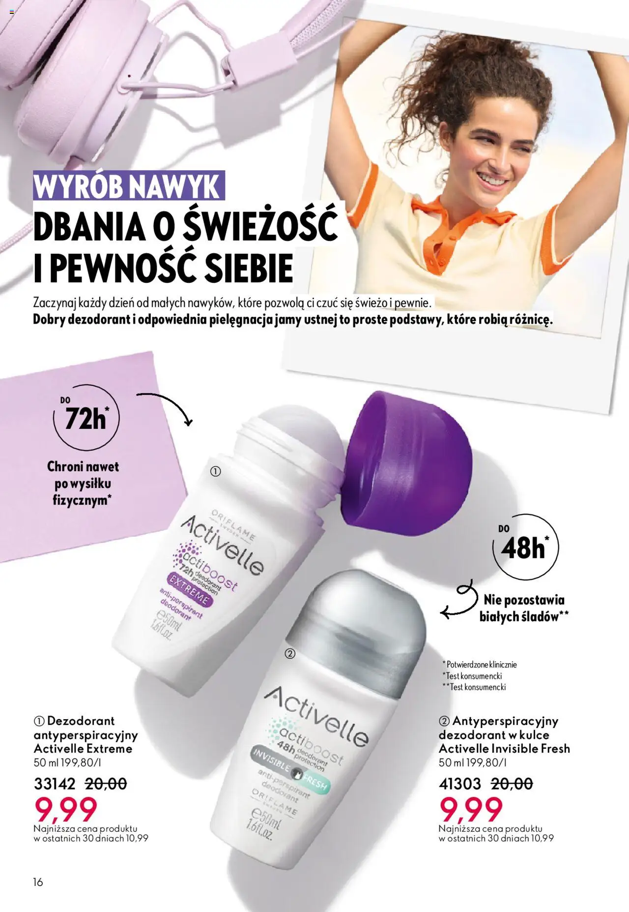 Oriflame Katalog 14 2025 od 01.10.2025 | Strona: 16 | Produkty: Dezodorant