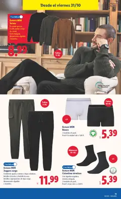 Vista previa Lidl catálogo de bazar BCN válido desde el 27.10.2025 | Página: 19 | Productos: Boxers