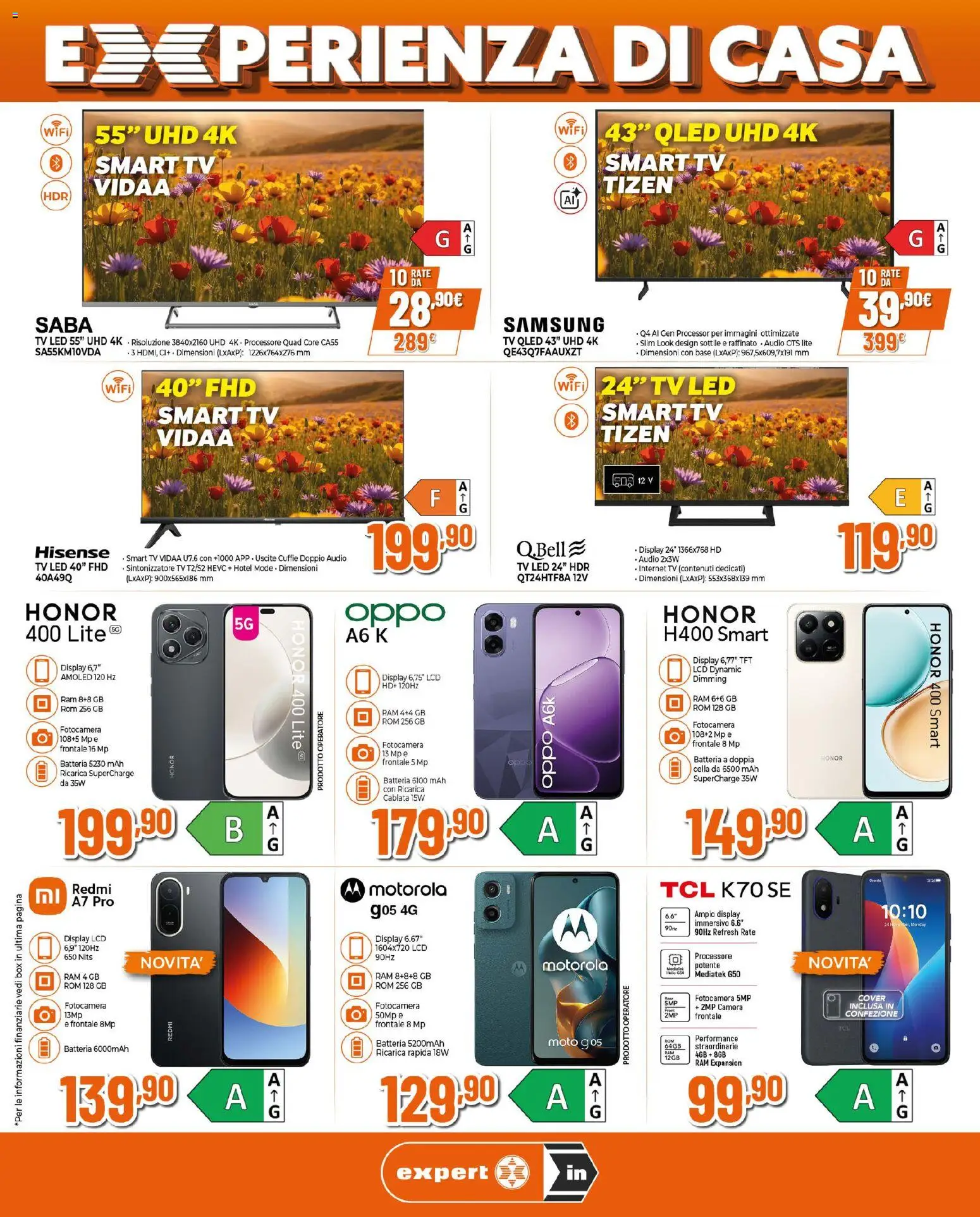 Volantino Ipercoop del 23.04.2026 | Pagina: 3 | Prodotti: Audio, Cuffie, Batteria, Samsung