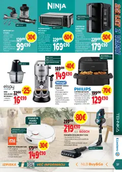 E.leclerc katalog akcije – veljaven od 12.11.2025 | Stran: 37 | Izdelki: Pecica, Toast, Navigacija, Sesalnik