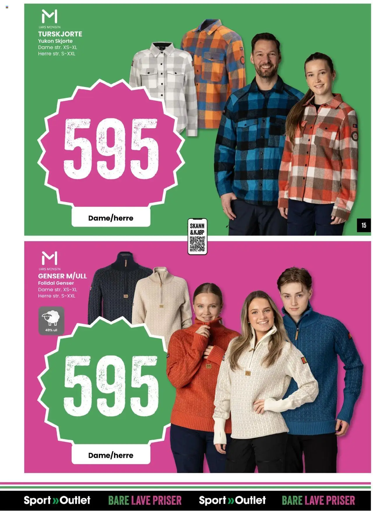  | Side: 15 | Produkter: Skjorte, Genser