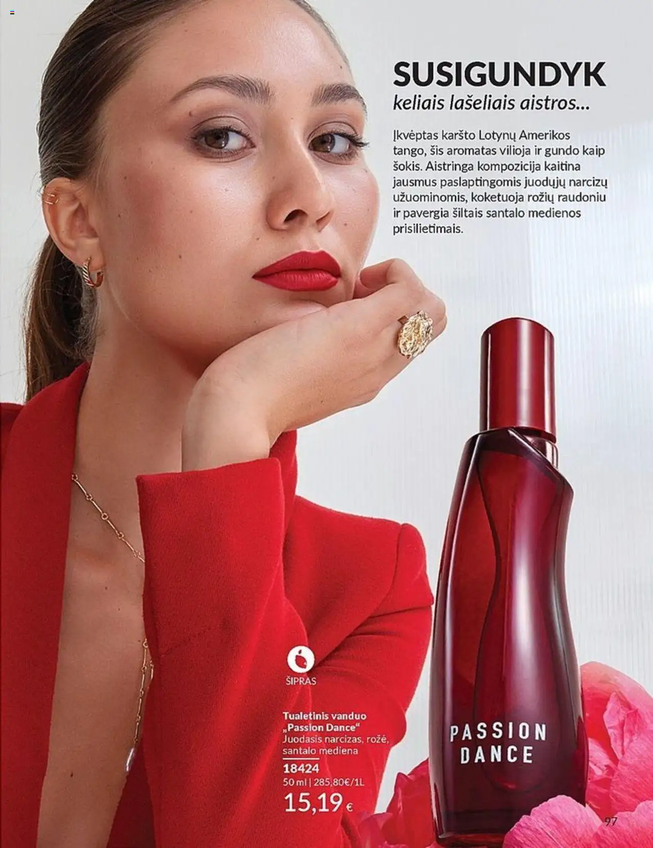 AVON leidinys│galioja nuo 01.07.2025 | Puslapis: 97 | Prekių: Tualetinis vanduo