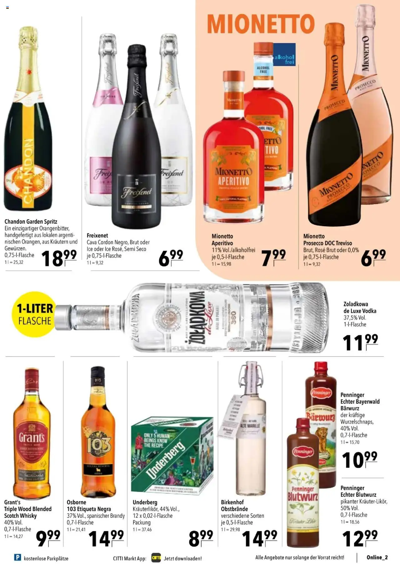 CITTI tilbudsavis – gyldig fra 16.09.2025 | Side: 13 | Produkter: Vodka, Whisky