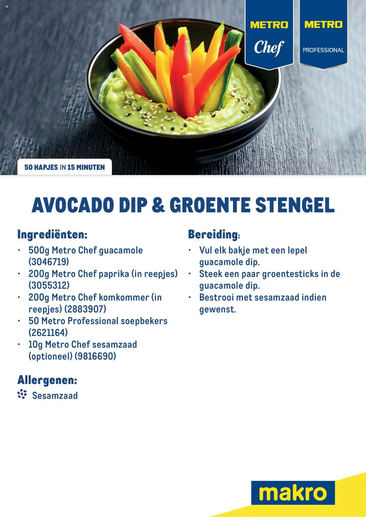  | Pagina: 1 | Producten: Avocado, Dip, Kész piskótalap, Citrompótló tabletta