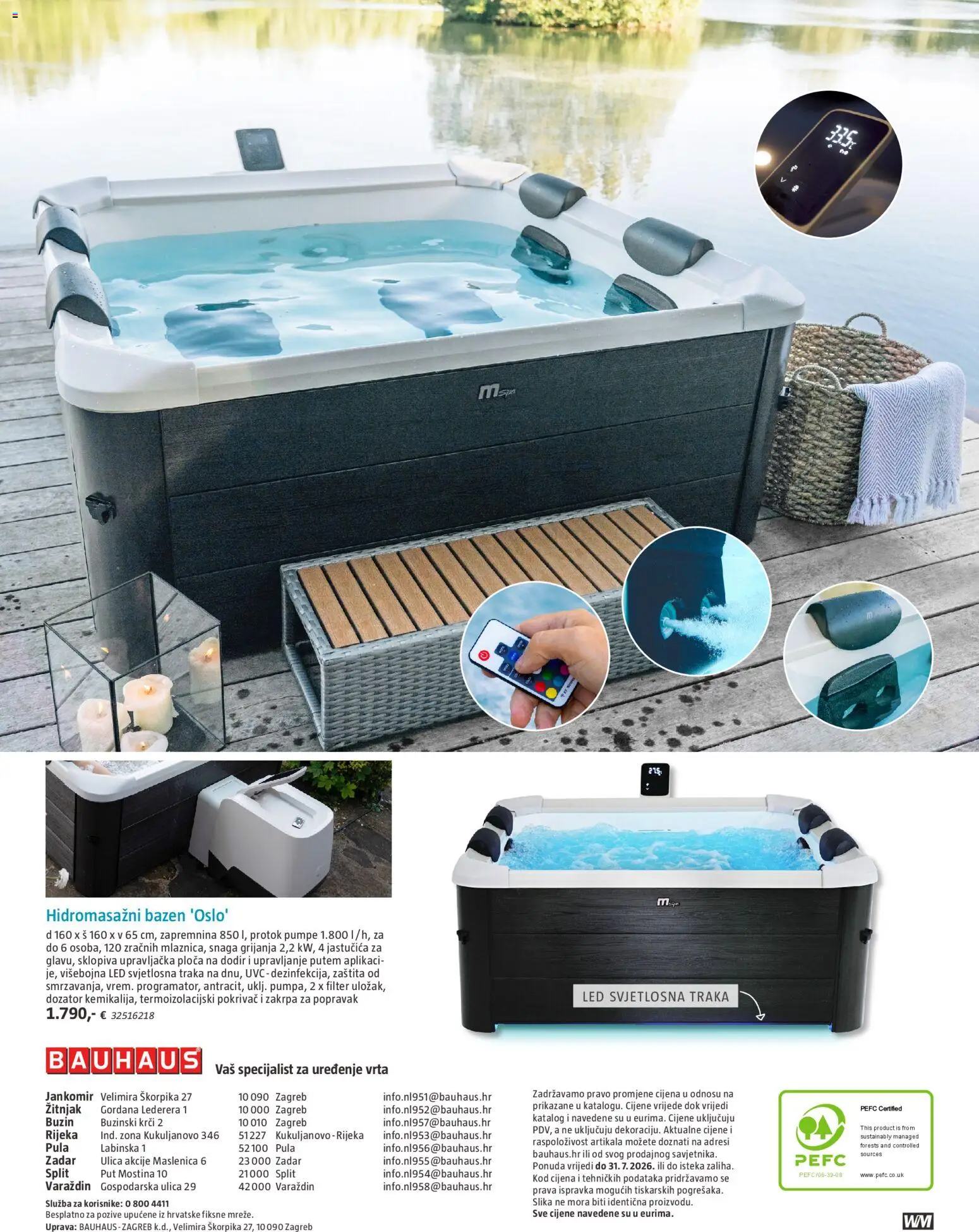 Bauhaus katalog | vrijedi od 23.03.2026 | Stranica: 56 | Proizvodi: Pokrivač, Bazen