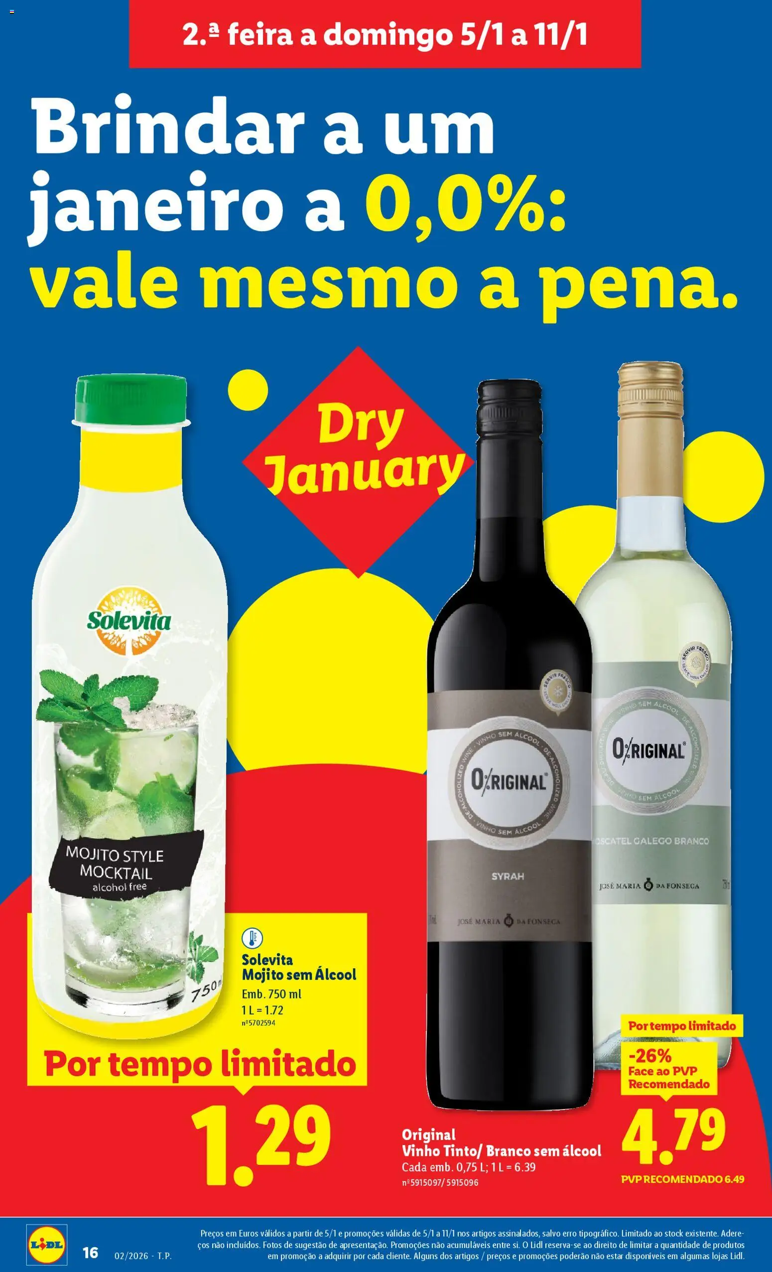 Lidl folheto │ válido de 05.01.2026 | Página: 16 | Produtos: Vinho