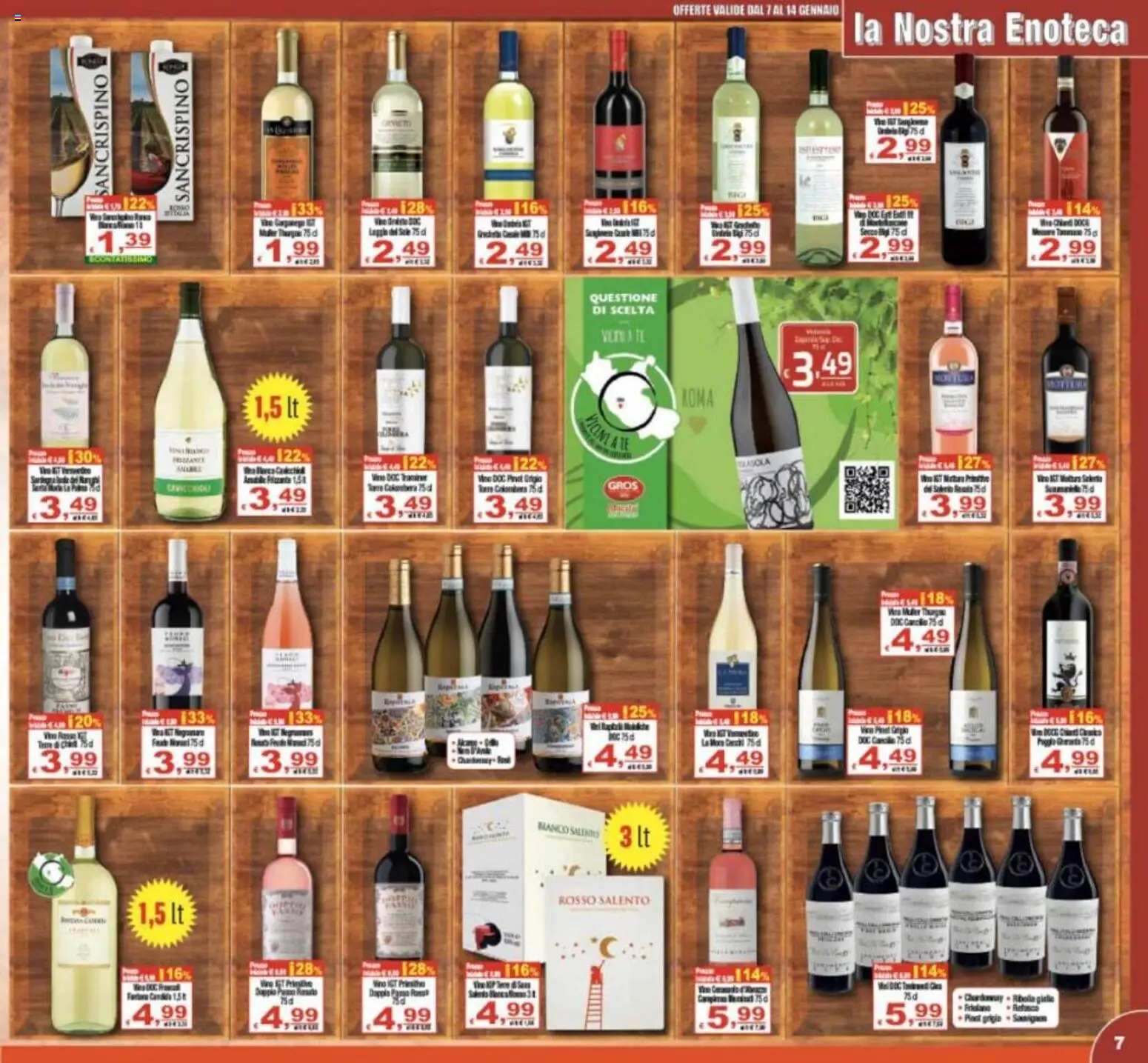 Volantino CTS del 07.01.2026 | Pagina: 7 | Prodotti: Tè, Enoteca