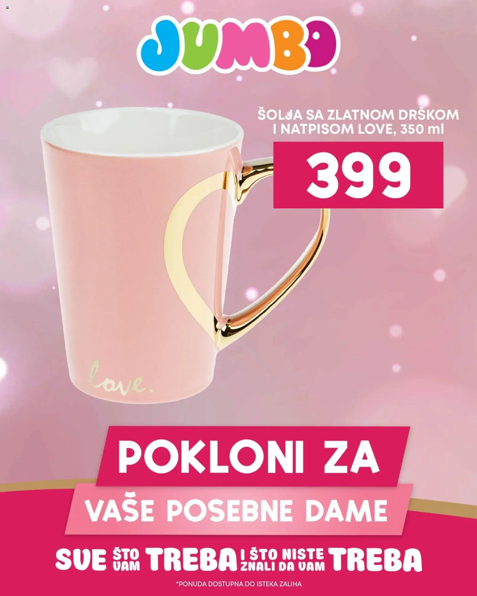 JUMBO katalog - važi od 05.03.2026 | Strana: 3 | Proizvode: Sto, Šolja