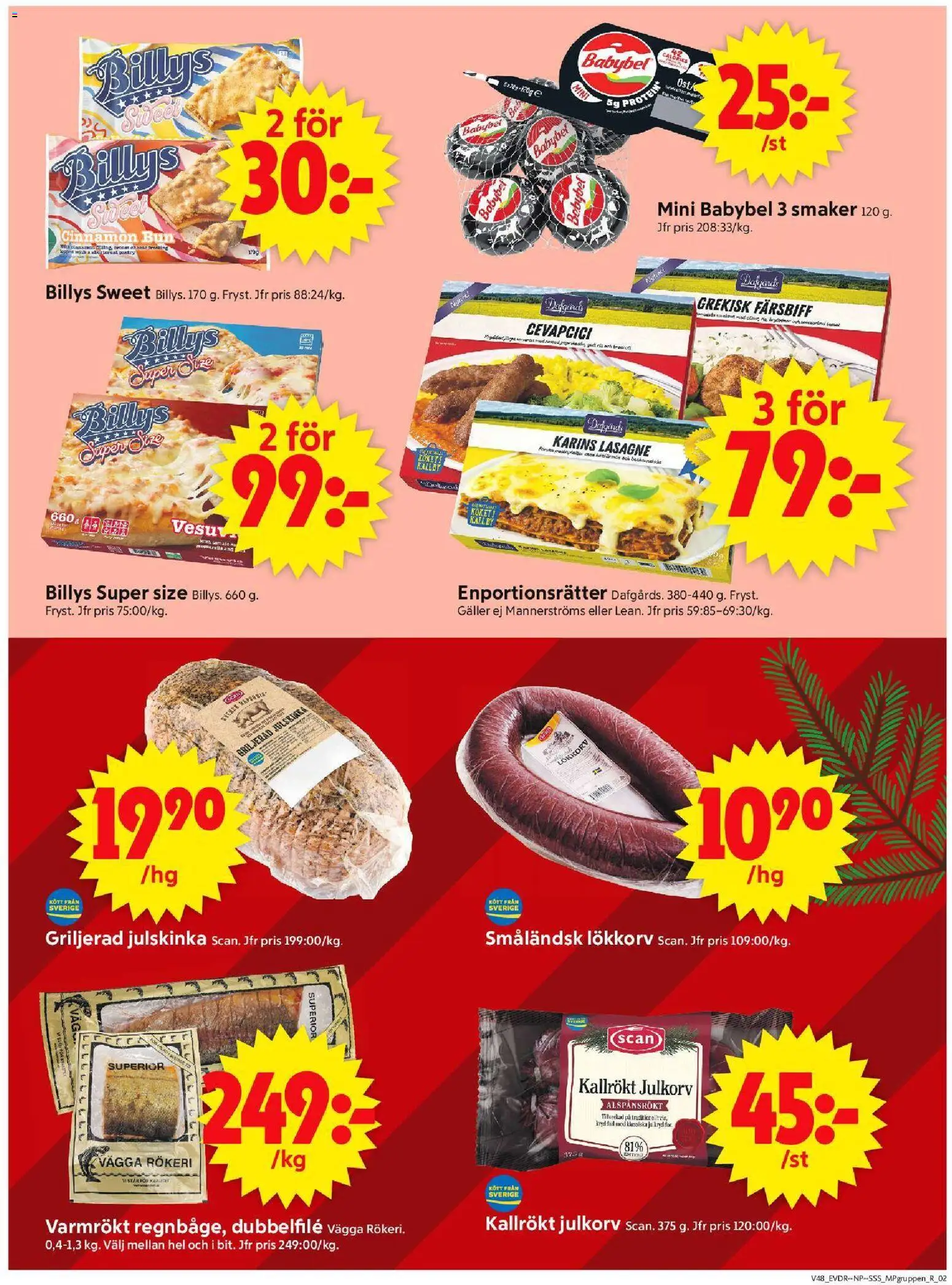 ICA Supermarket reklamblad aktuell från 24.11.2025 | Sida: 15 | Produkter: Galler