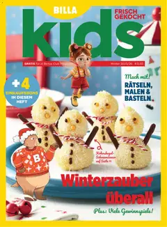 Billa AT - Frisch Gekocht kids Magazin - amely érvényes a következő dátumtól: 01.12.2025